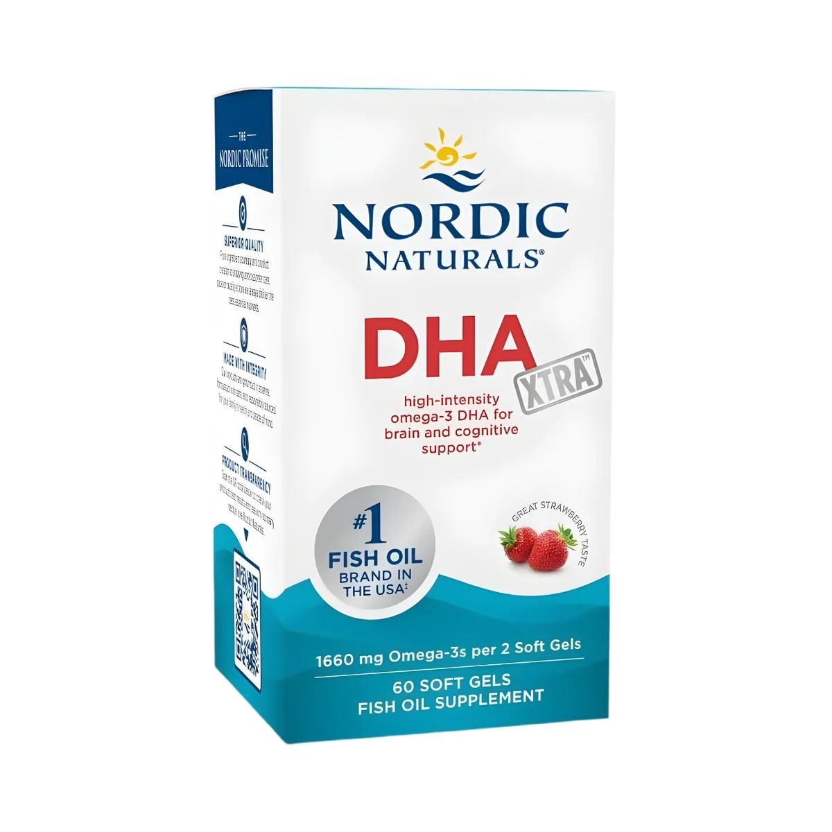 Omega-3 DHA Xtra 1660 mg 60 Softgels - Nordic Naturals